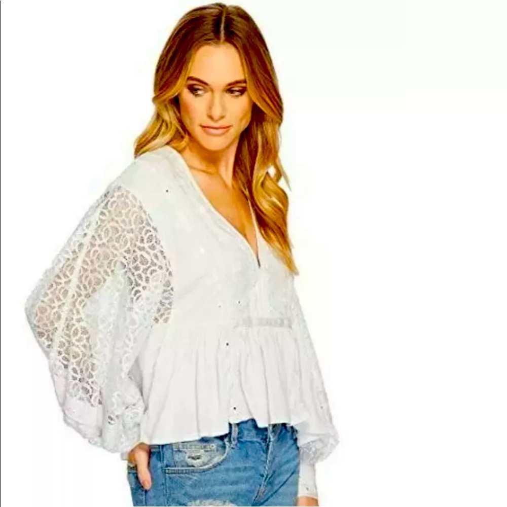 Free People Boogie All Night Top